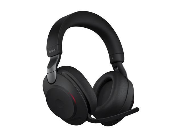 Jabra Evolve2 85 UC Stereo - Headset - Bluetooth - wireless, wired - 3.5 mm jack - DRWORKS Jabra Evolve2 85 UC Stereo - Headset - Bluetooth - wireless, wired - 3.5 mm jack - DRWORKS